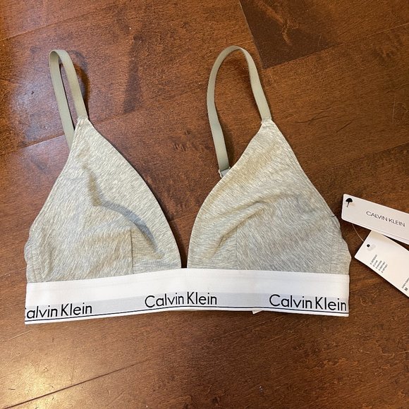 Calvin Klein Exclusive Modern Triangle Bra NWT - Picture 2 of 5